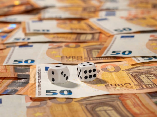 Baccarat card reveal with dealer hands visible
